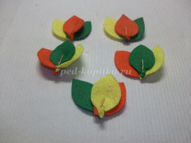 Развивающий коврик-панно "Времена года": мастер-класс, часть 3