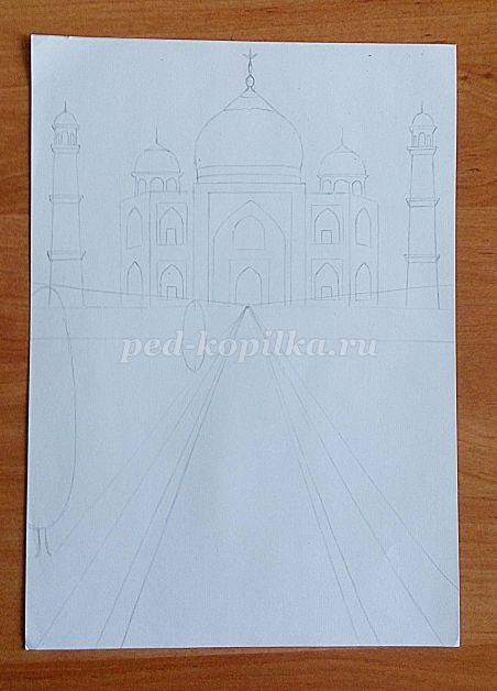 Графическая зарисовка исторического здания: часть 3 Графическая зарисовка исторического здания: часть 3