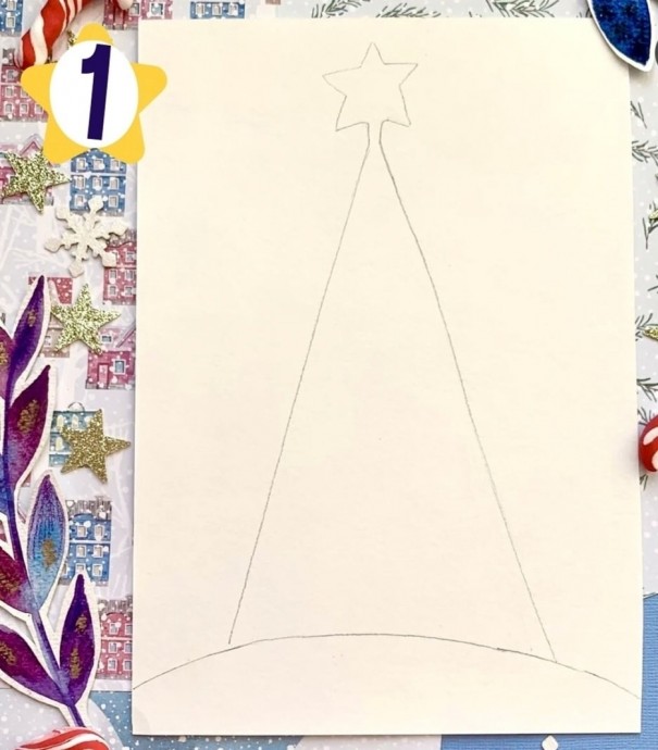 Праздничная ёлочка