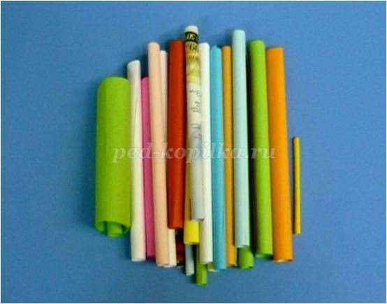 Квиллинговые фантазии с детьми: часть 1