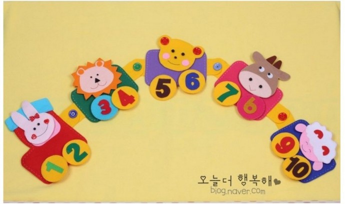 Паровозик с цифрами для самых маленьких Паровозик с цифрами для самых маленьких