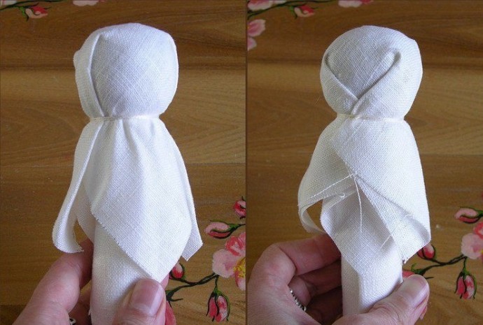 Текстильная игрушка-оберег детскими руками
