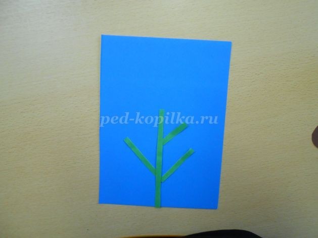 Аппликация из цветной бумаги "Подсолнухи": часть 2 Аппликация из цветной бумаги "Подсолнухи": часть 2