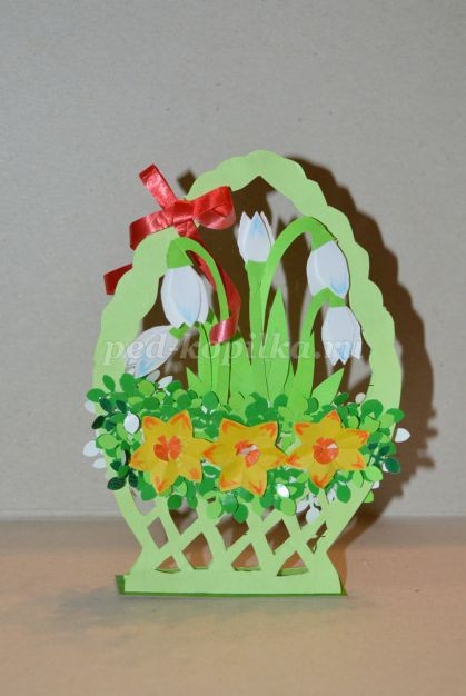 ​Открытка для мамы: часть 3