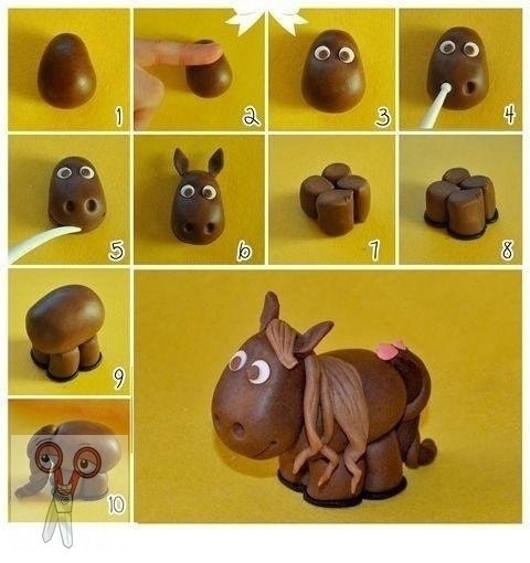 Лепим из пластилина всевозможных животных