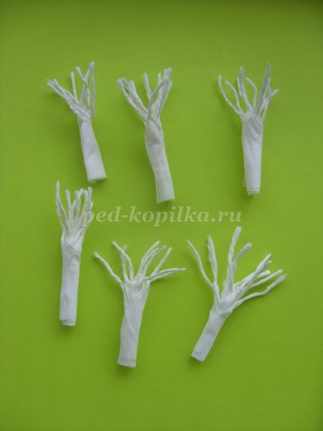 Корзина с крокусами: мастер-класс, часть 1