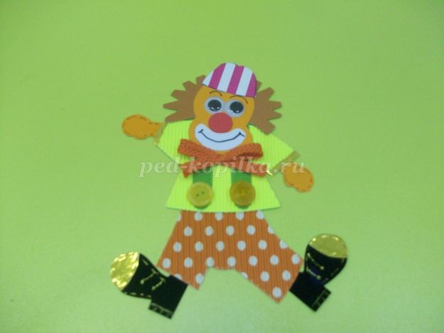 Мастерим с детьми клоунов: часть 2