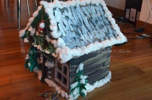 Домик из коробки Домик из коробки