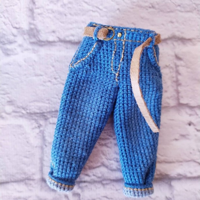 ​Джинсы для куклы