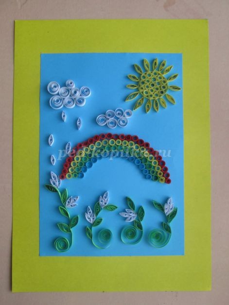 Летний квиллинг для детей: часть 2