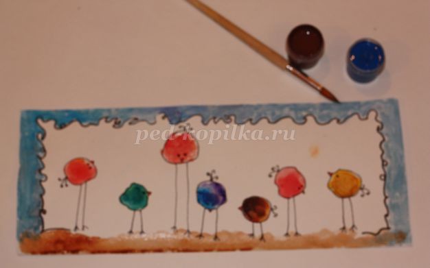 Нетрадиционные техники рисования: часть 1 Нетрадиционные техники рисования: часть 1