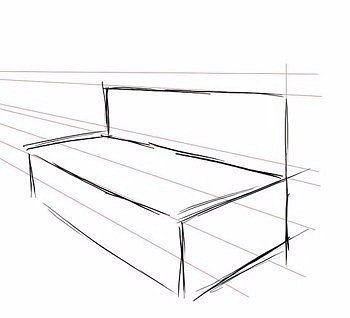 Рисуем с детьми лавочку Рисуем с детьми лавочку