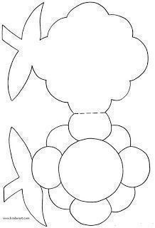 Аппликации из раскрашенных ребенком цветов Аппликации из раскрашенных ребенком цветов