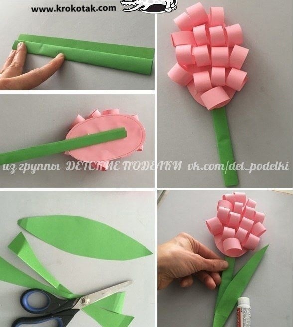 Цветок из бумаги: гиацинт Цветок из бумаги: гиацинт