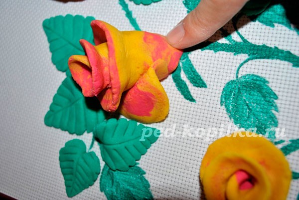 Розы из соленого теста: мастер-класс Розы из соленого теста: мастер-класс