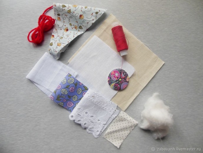 Кукла-оберег на пуговке Кукла-оберег на пуговке