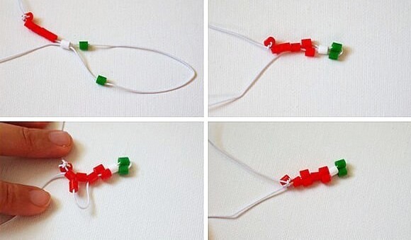 Арбузный браслет для девочки Арбузный браслет для девочки