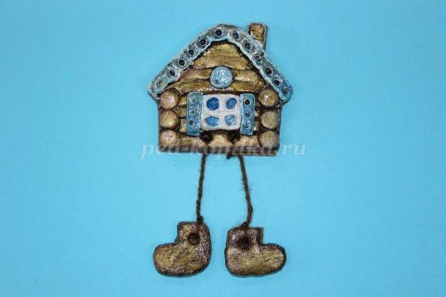 Делаем с детьми магнит на холодильник из солёного теста Делаем с детьми магнит на холодильник из солёного теста