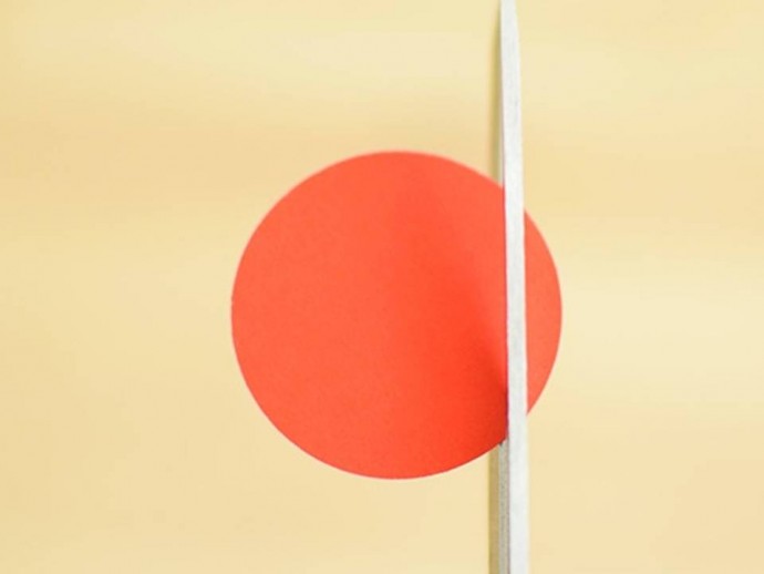 Осьминожек из бумаги Осьминожек из бумаги