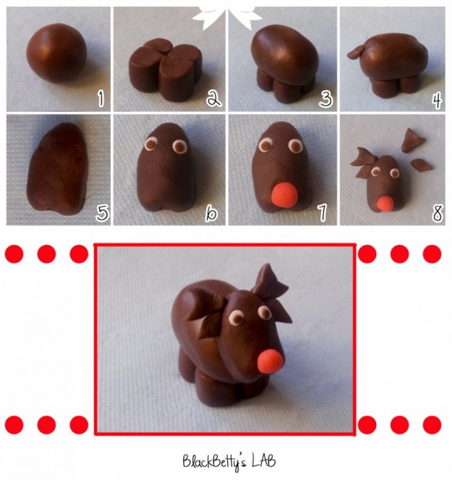 Веселая лепка из пластилина: зверюшки Веселая лепка из пластилина: зверюшки