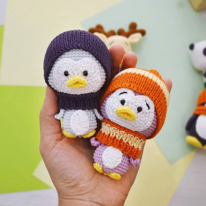 ​Пингвинчики в шапочках