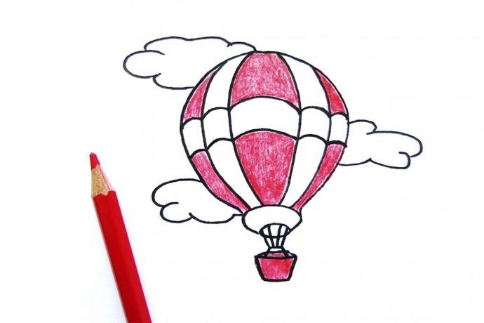 Рисуем воздушный шар