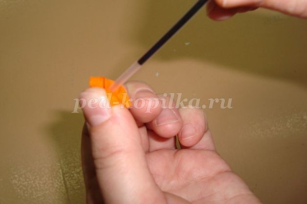 Рябиновый букет в технике торцевания Рябиновый букет в технике торцевания