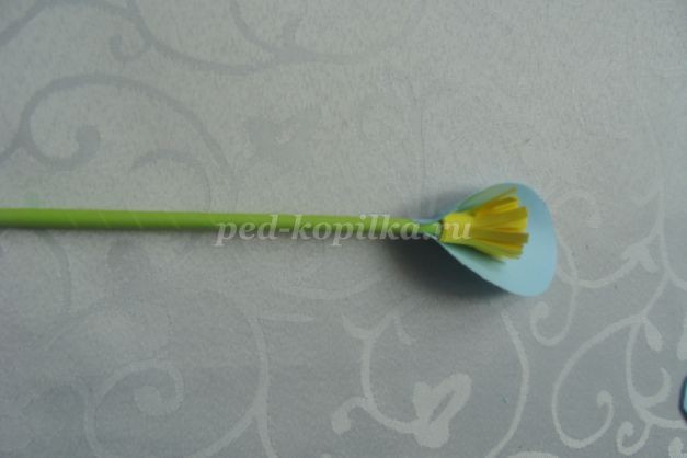 Подснежники из бумаги Подснежники из бумаги