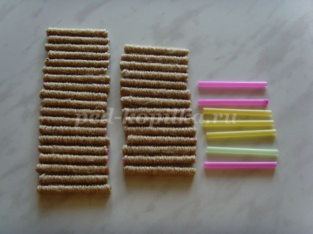 Делаем с детьми колодец из шпагата: часть 1 Делаем с детьми колодец из шпагата: часть 1