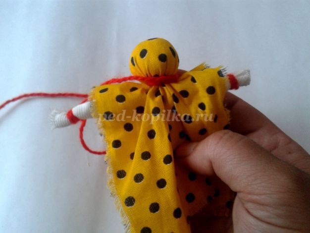 Народная кукла оберег "Отдарок на подарок"