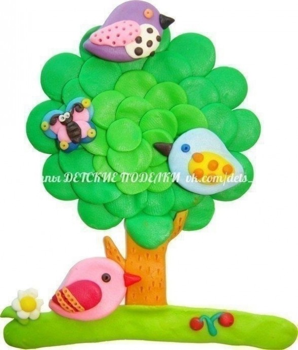 Идеи красочных поделок из пластилина Идеи красочных поделок из пластилина