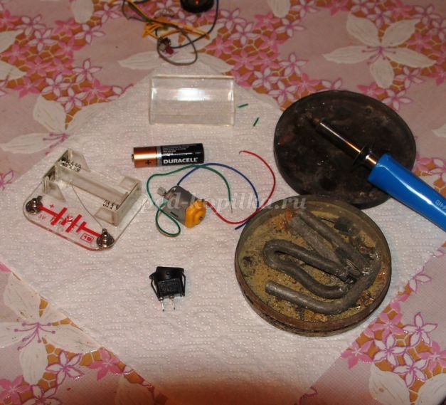 Действующая миниатюра "Весенний пейзаж": мастер-класс, часть 3