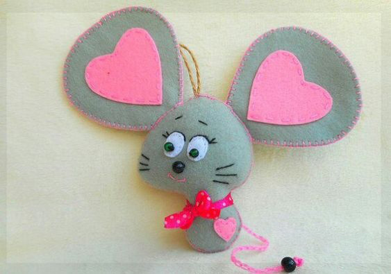 Мышки-ушастики из фетра Мышки-ушастики из фетра