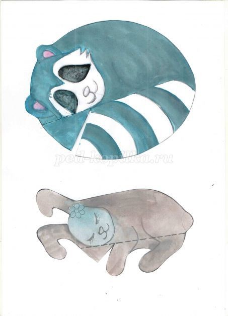 ​Животные из бумаги: часть 1