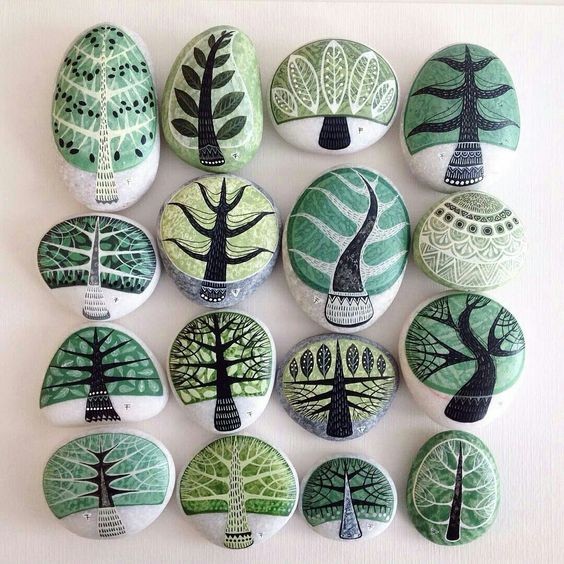 Идеи росписи камней с детьми Идеи росписи камней с детьми