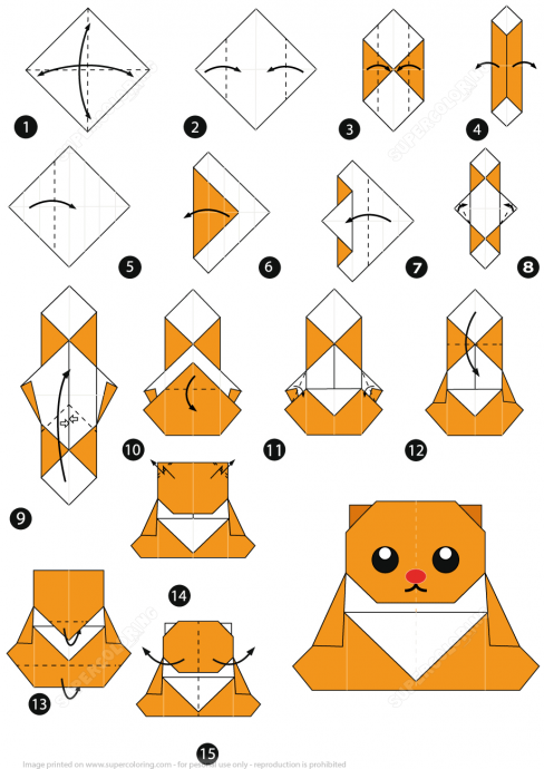 ​Оригами или сложенная бумага