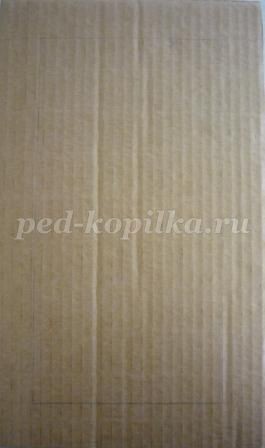 Панно из упаковочного картона: часть 1 Панно из упаковочного картона: часть 1