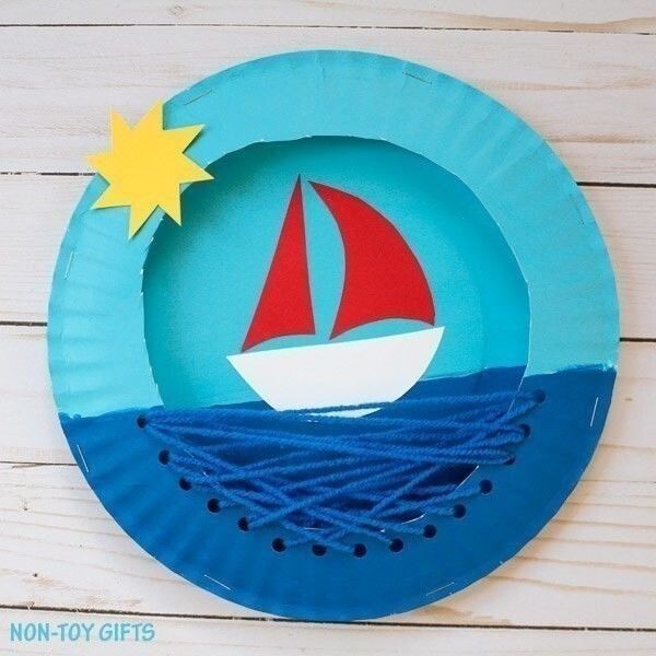 Поделки из бумажных тарелочек: идеи для творчества с детьми Поделки из бумажных тарелочек: идеи для творчества с детьми