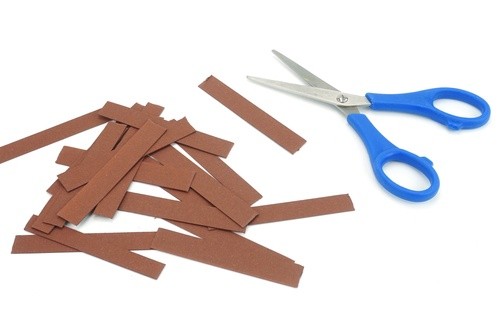 Ёжик из бумажного пакета