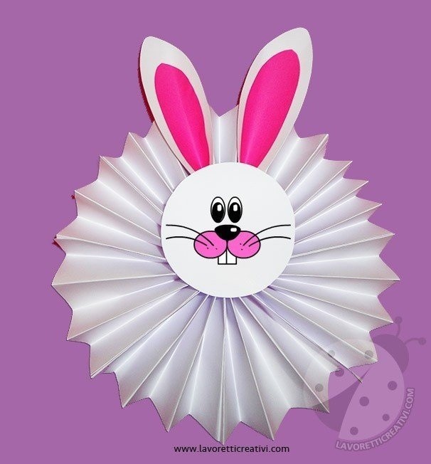 Кролики из бумаги гармошкой Кролики из бумаги гармошкой