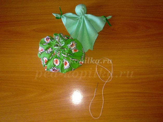 Кукла травница детскими руками