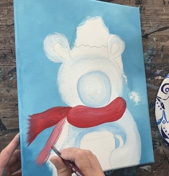 Мишка с чашкой чая Мишка с чашкой чая