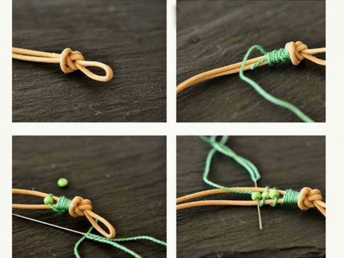 ​Нежная фенечка