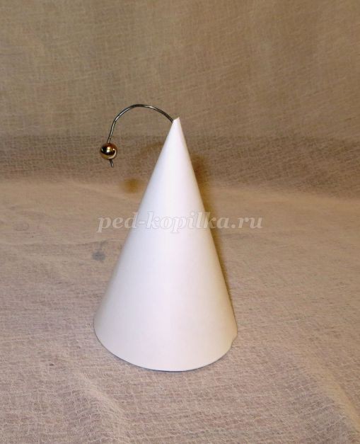 Новогодняя елочка из пряжи травка Новогодняя елочка из пряжи травка