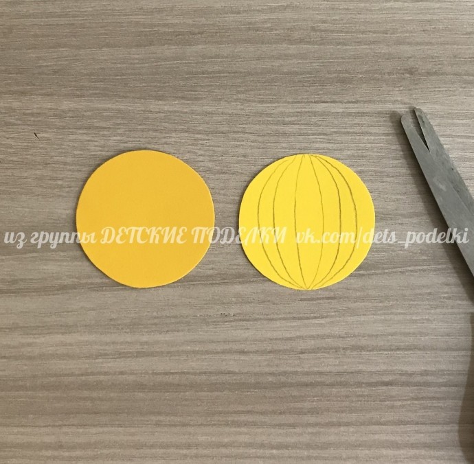 Бумажная развивающая поделка "Веселая грядка" Бумажная развивающая поделка "Веселая грядка"