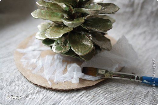 Елочка из шишечки