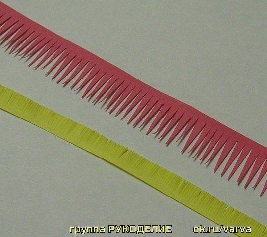 Крaсивые цветы для панно из бумаги на быструю руку