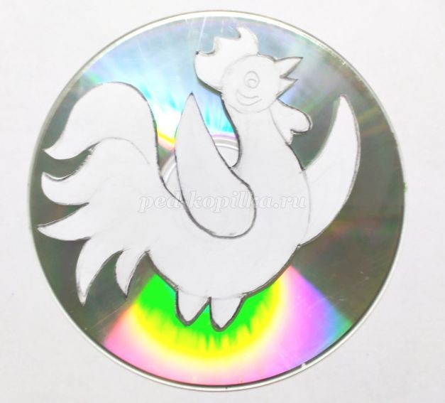 Пластилиновая поделка "Петушок": часть 1