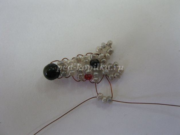 Весёлый мышонок из бисера: часть 2 Весёлый мышонок из бисера: часть 2