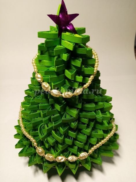 Ёлочка в технике квиллинг: часть 1 Ёлочка в технике квиллинг: часть 1